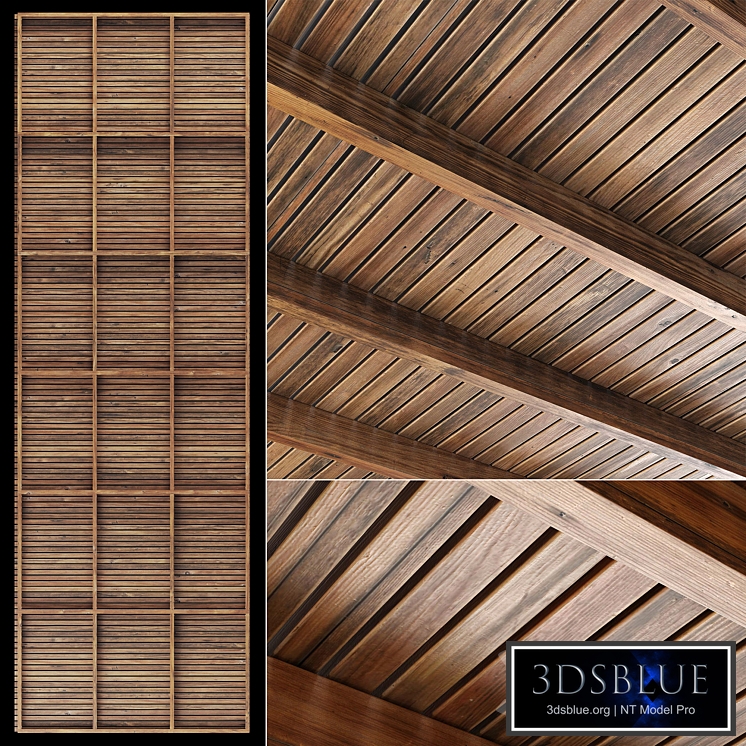 Branches rectangular ceiling No. 1