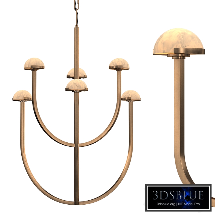 PEDRA ROUND CHANDELIER 32