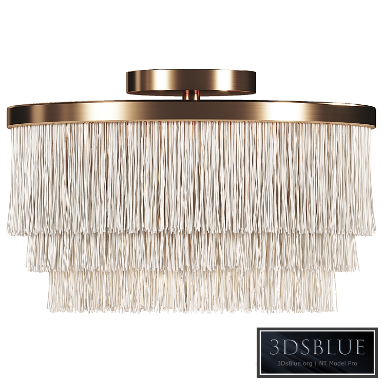 Oahu Fringe Flush Mount