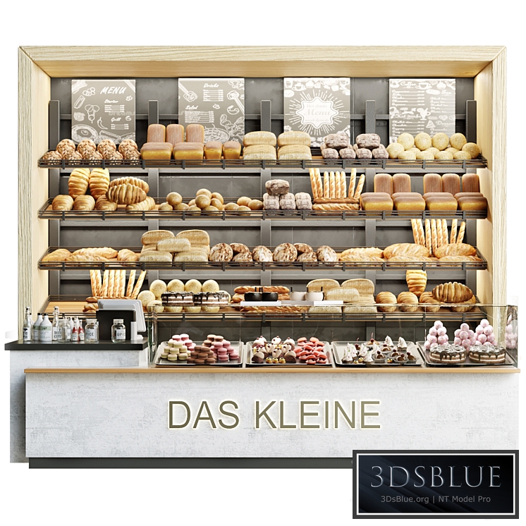 Bakery with pastries and desserts