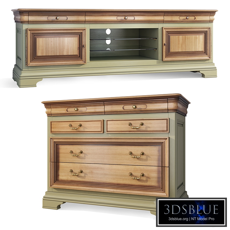 Chest of drawers TV stand Olivia Belfan Seattle