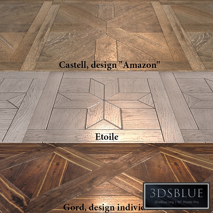 Modular flooring 5 (3 types)