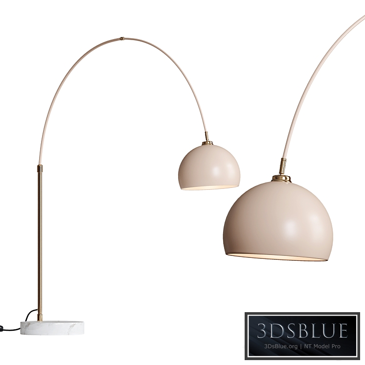 Bow Large Arc Overreach Floor Lamp