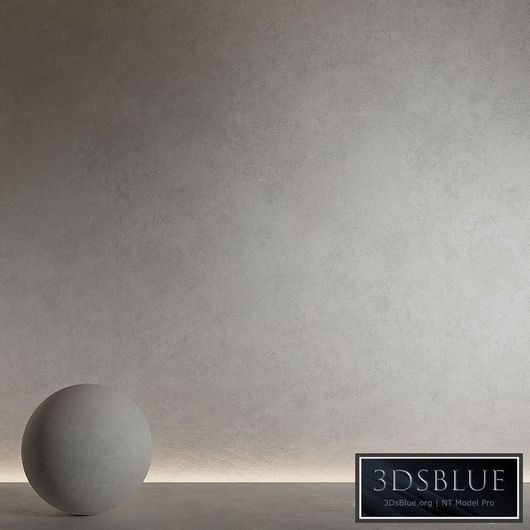 Decorative plaster. Seamless decorative plaster material