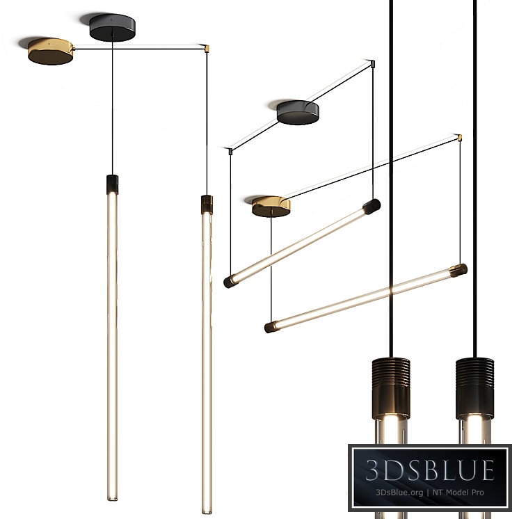 Vapor Horizontal Hollands Light Pendant Lamp