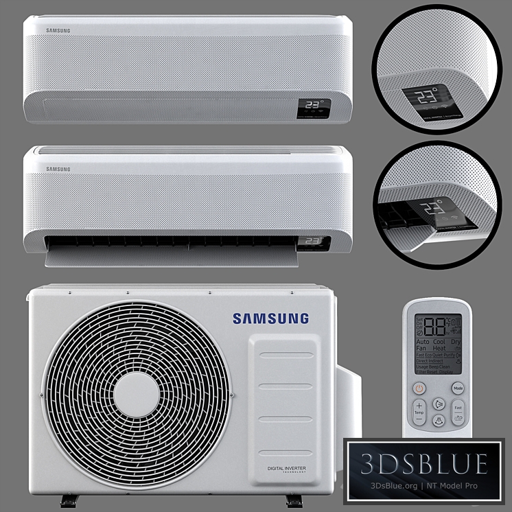 Air conditioner Samsung AR9500T Wind Free