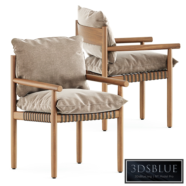 Tibbo Armchair by Dedon