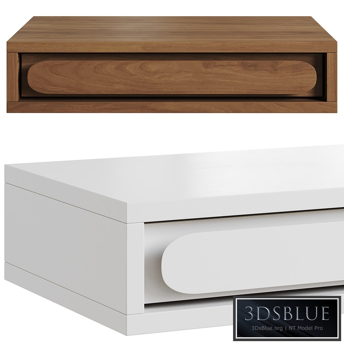 Gemini nightstand by West Elm