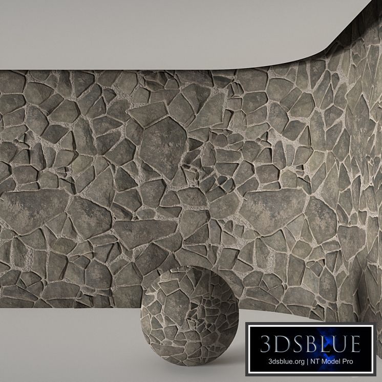 Field Stone 06 | PBR | 4K | PNG | Seamless