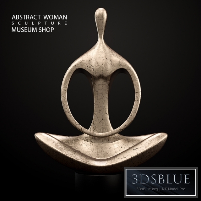 Abstract Woman Sculpture