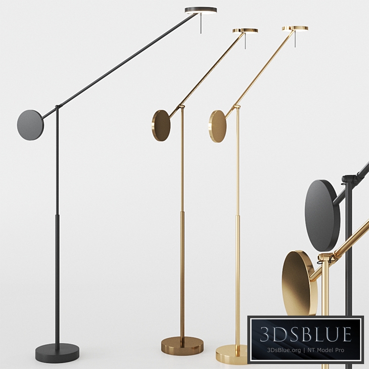 Invisible Floor by GROK Floor Lamp