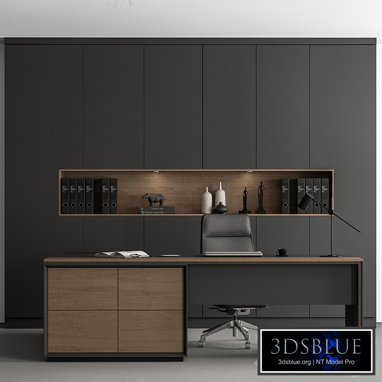 Boss Desk Set - Office Furniture 354