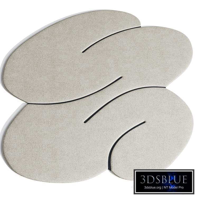 Squiggle carpet by Okjstudio