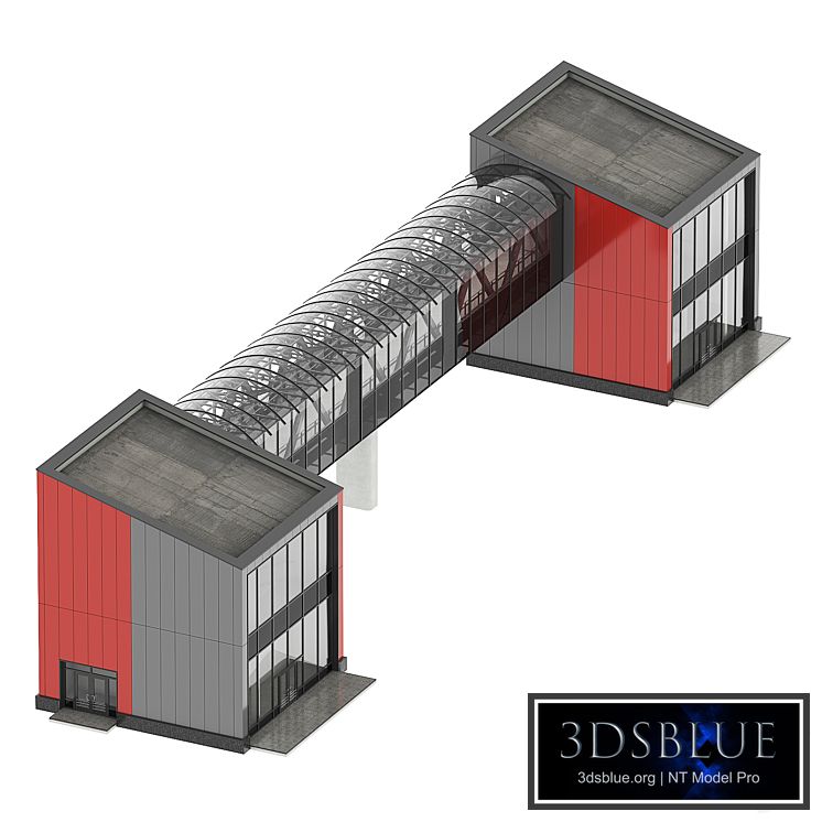 elevated pedestrian crossing
