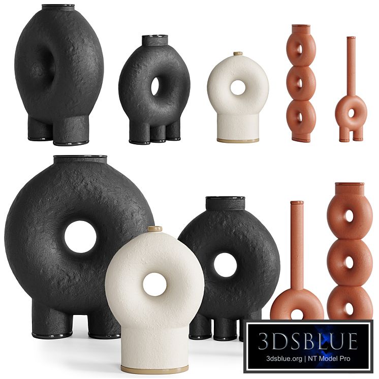 FAINA KUMANEC set of vases