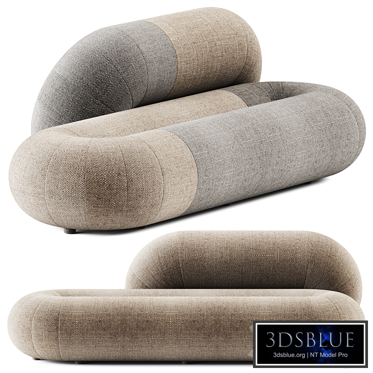 Loop Sofa 3 seater by Sancal