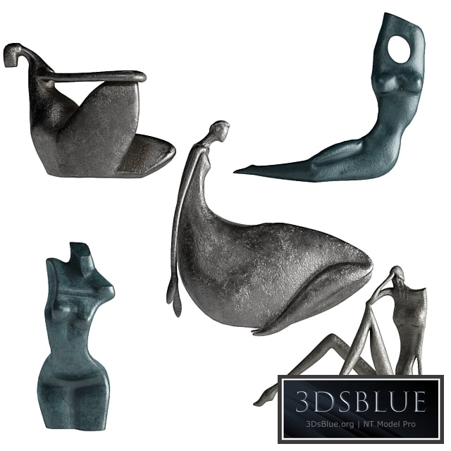 Human Abstract Sculptures 7