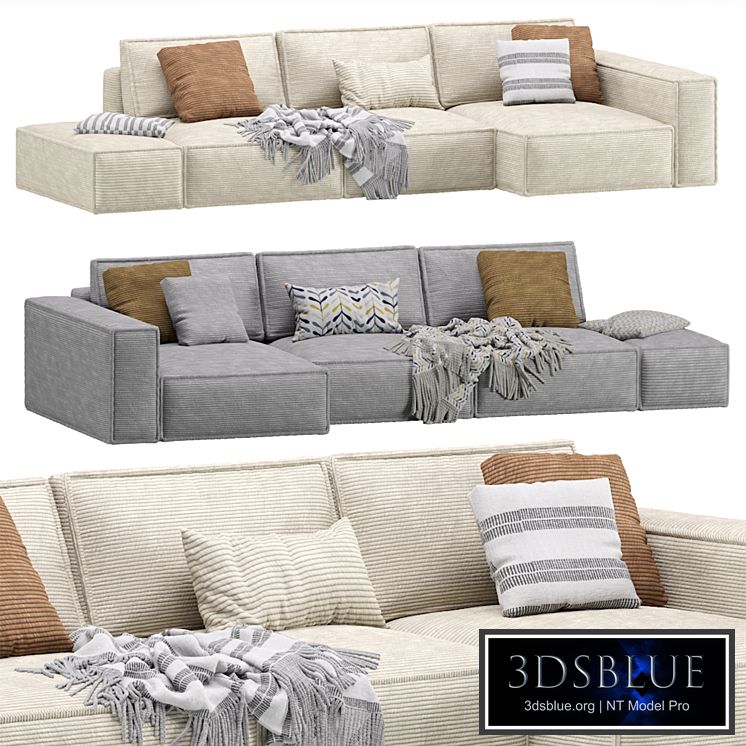Modular Sofa Eten 2 Vertical Mix