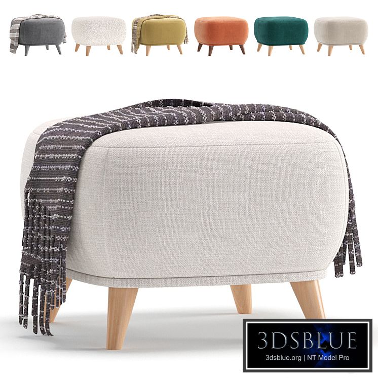 Pouffe Milin 7 Colors Version divan.ru/Пуф Милин диван.ру