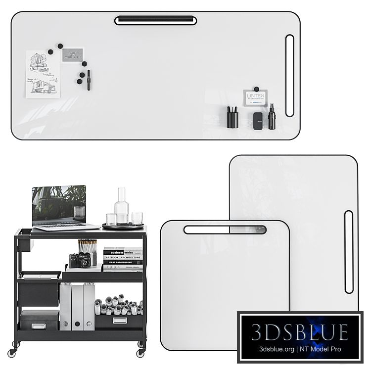Lightweight portable whiteboard Lintex NOTE