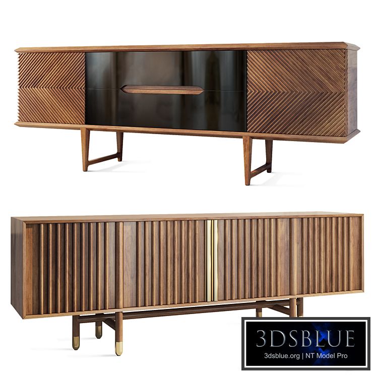 Chest of drawers sideboard . Pietra Wood Safa tvstand