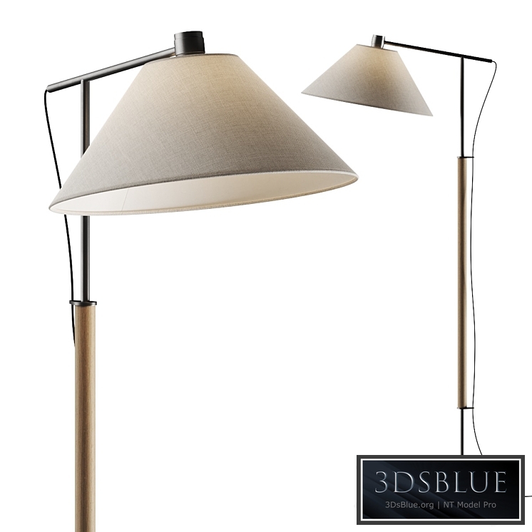 Crate and Barrel Luka Petite Directional Floor Lamp