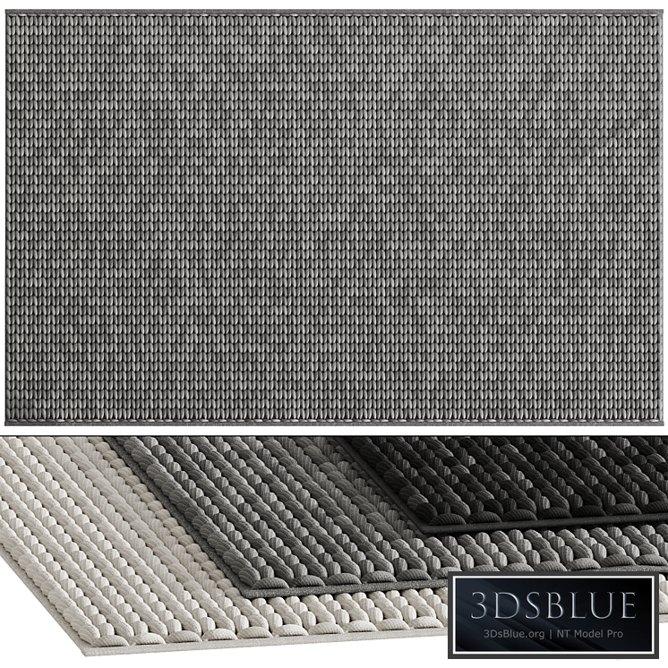 Coarse knit carpet 01