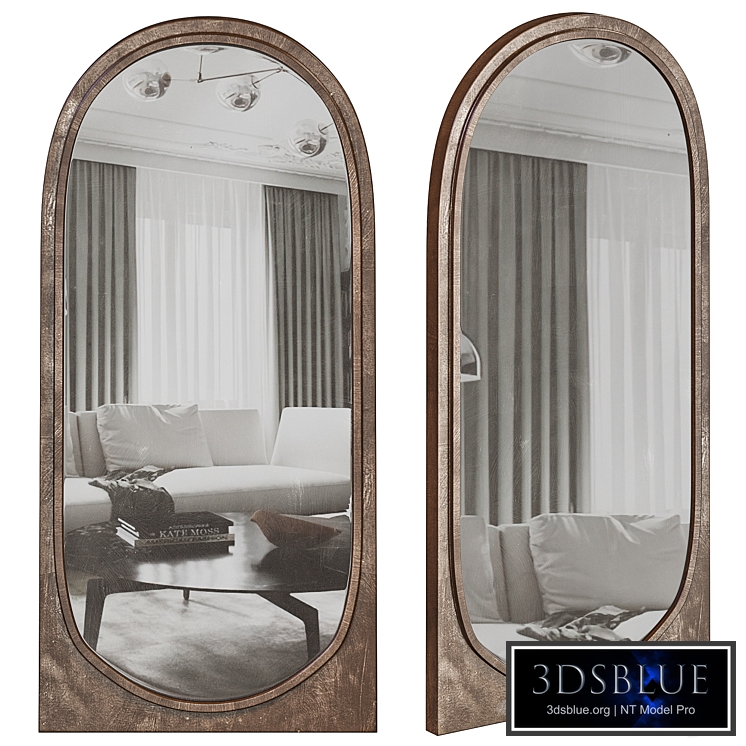 ELLIPSE MIRROR by Baker