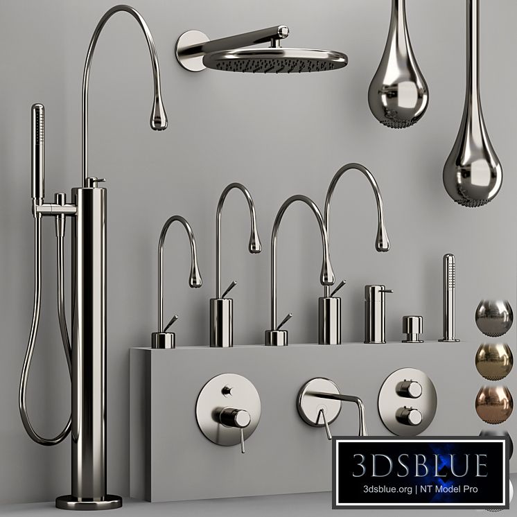 GESSI GOCCIA bathroom faucet collection