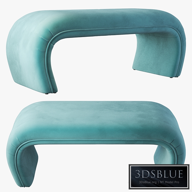 Barnes upholstered bench (5 colors)