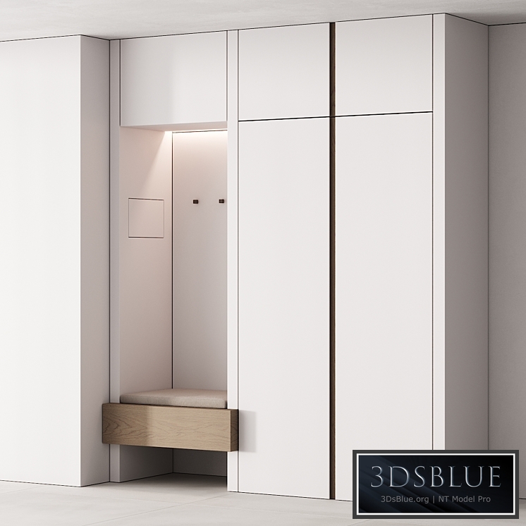 192 hallway zone 05 minimal white with gaps 01