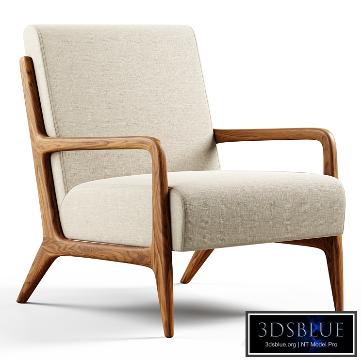 Zara Home - The ash wood armchair with linen upholstery
