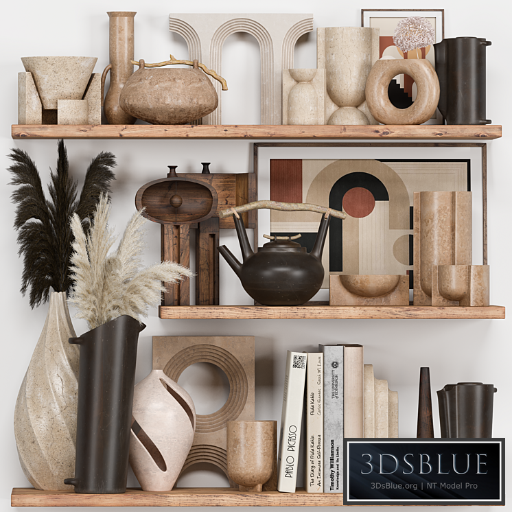 Decorative Set Rustic style 08