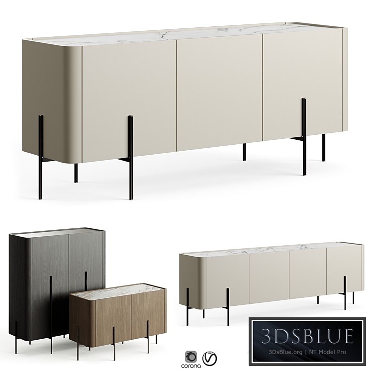 Liu Jo Caillou Low Cupboard