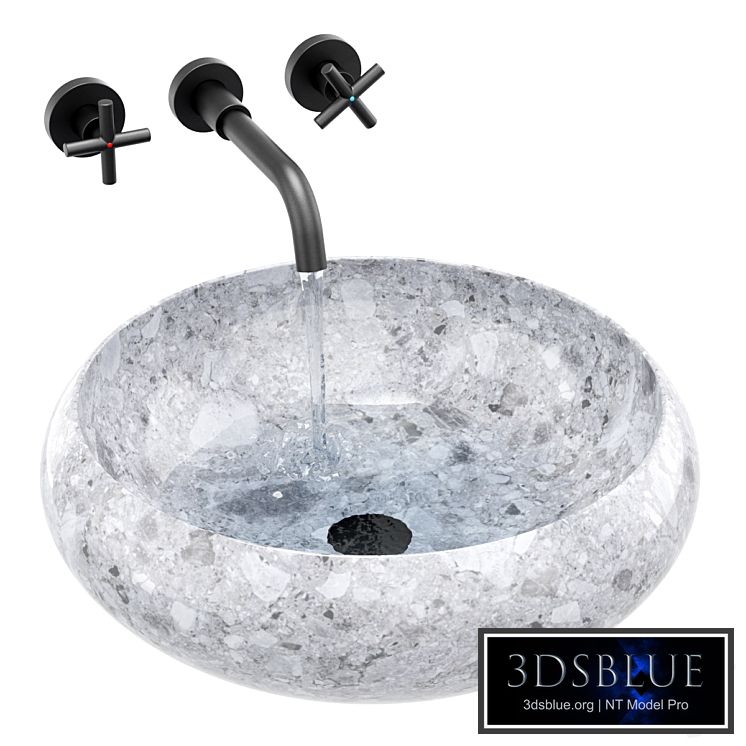 Ronda gray granite sink