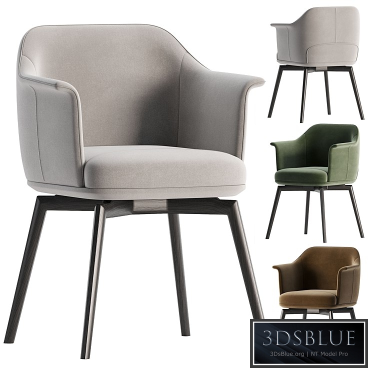 Poltrona Frau Archibald Chair