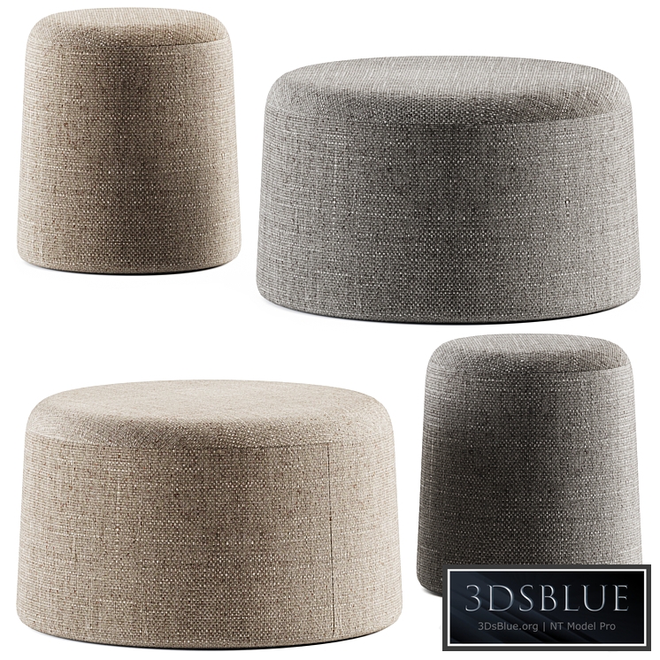 FUNGO Upholstered Pouf by Grado Design / Pouf