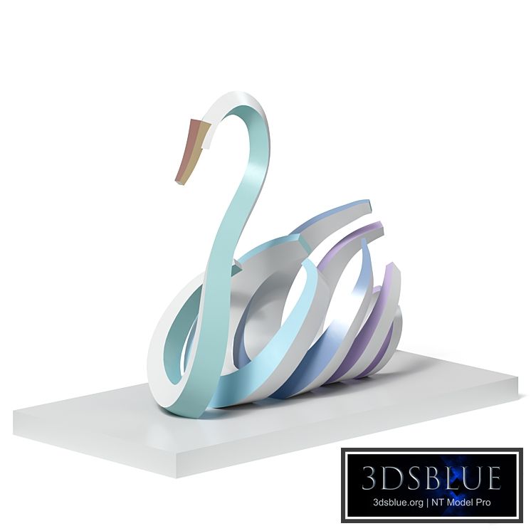 Sculpture statue Swan