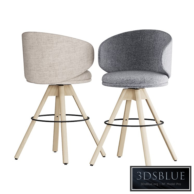 Chair Belle ST-4WL by Arrmet Lab