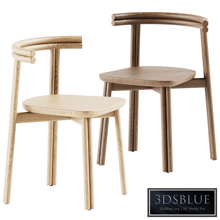 Twill Chair by DesignByThem / Wooden chair