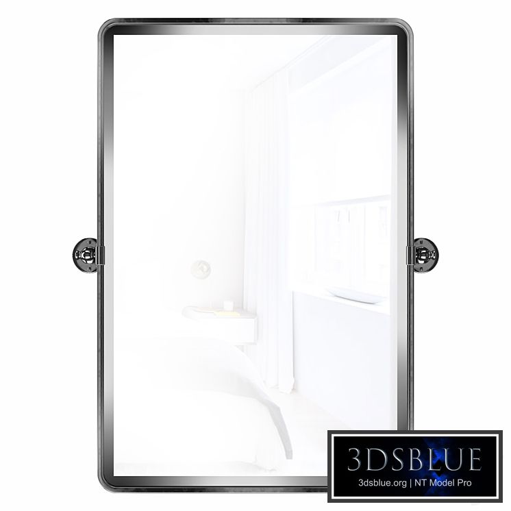 Woodvale Metal Framed Wall Mounted Bathroom / Vanity Mirror