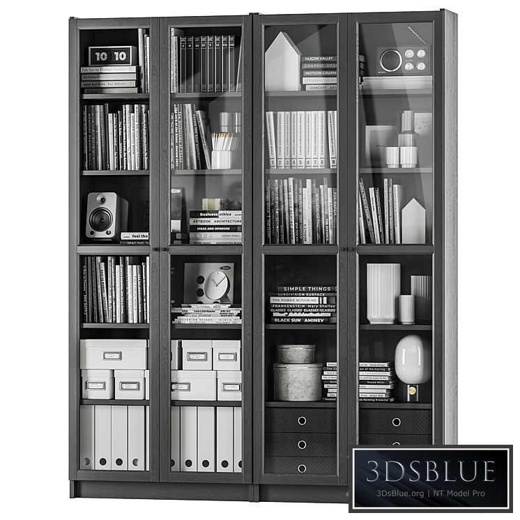 IKEA BILLY BILLY / OXBERG OXBERG Bookcase