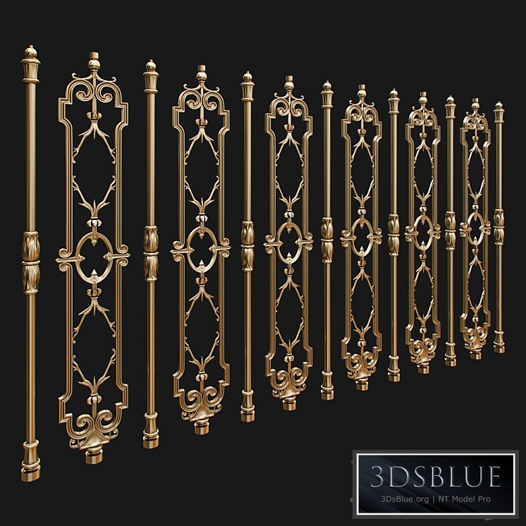 Forged balusters
