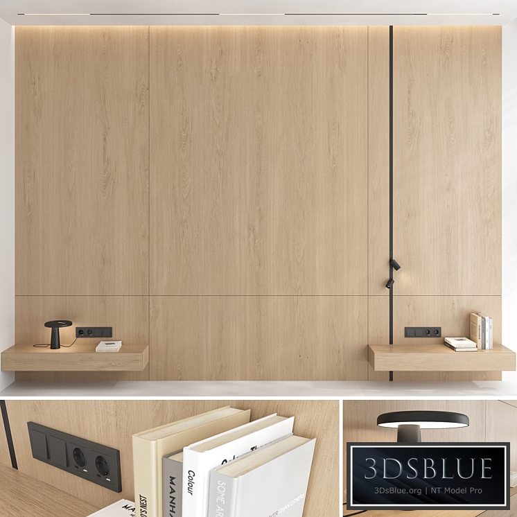 Decorative wall panel set 85