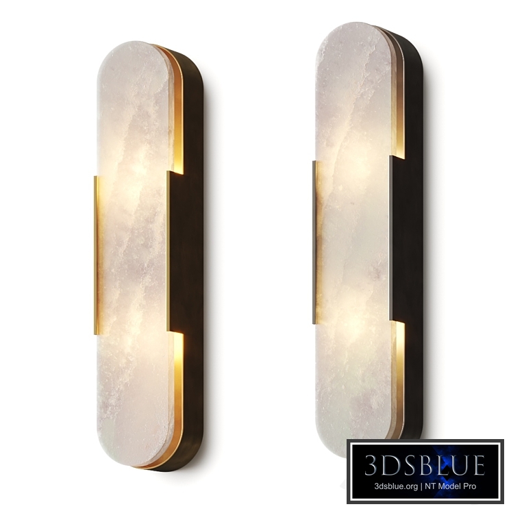 Kelly Wearstler Melange Elongated / Lampatron Jacklyn Sconce