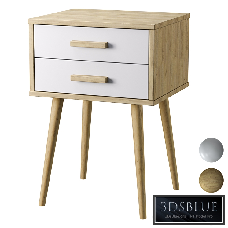 Bedside table Ivein Double