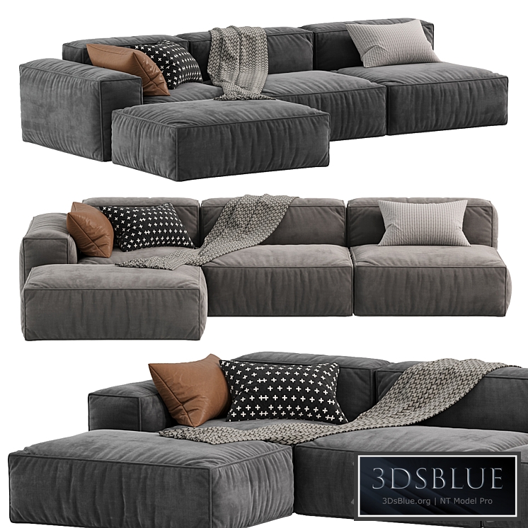 Sofa Ebi Happy Grafit, Loft sofa 1