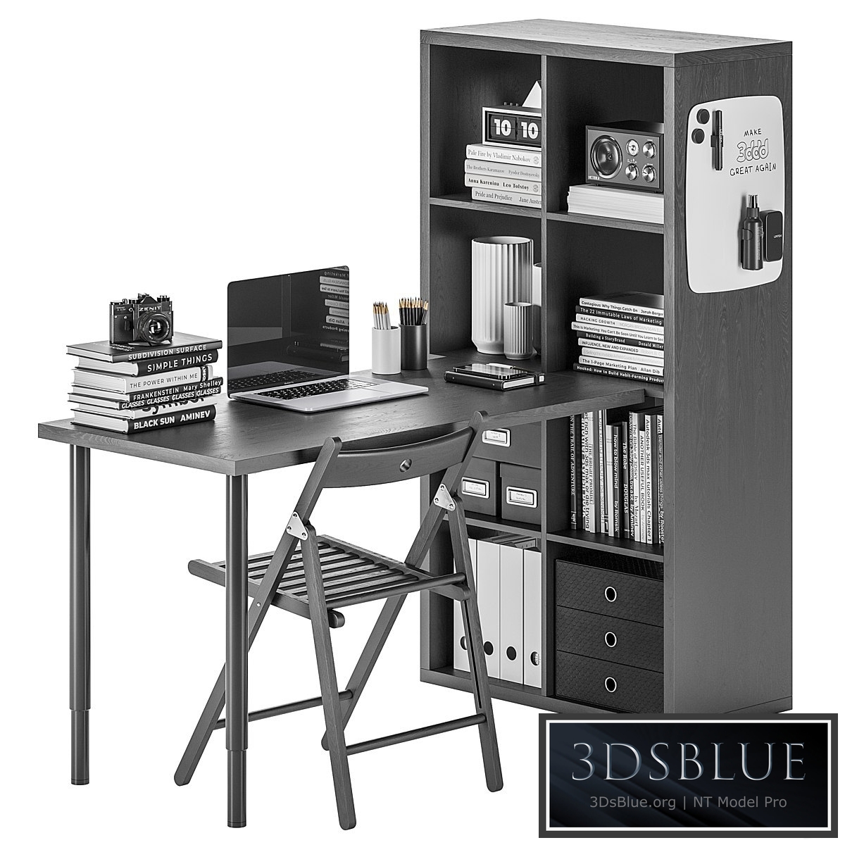 IKEA KALLAX / LAGKAPTEN Workplace