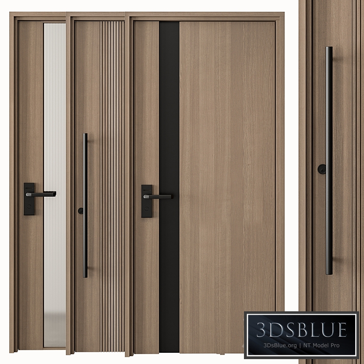 Wooden Door - Set 48