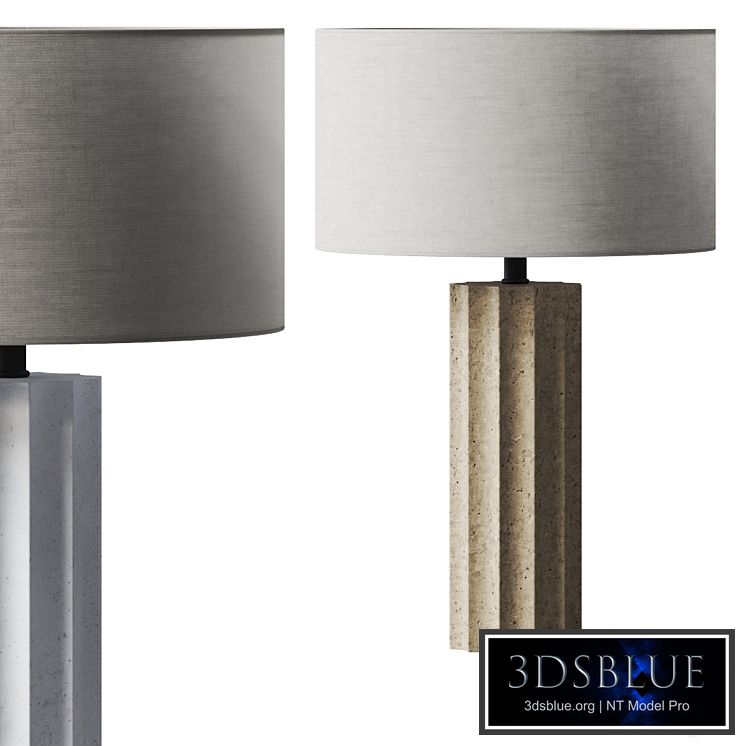 CB2 Scallop Table Lamps